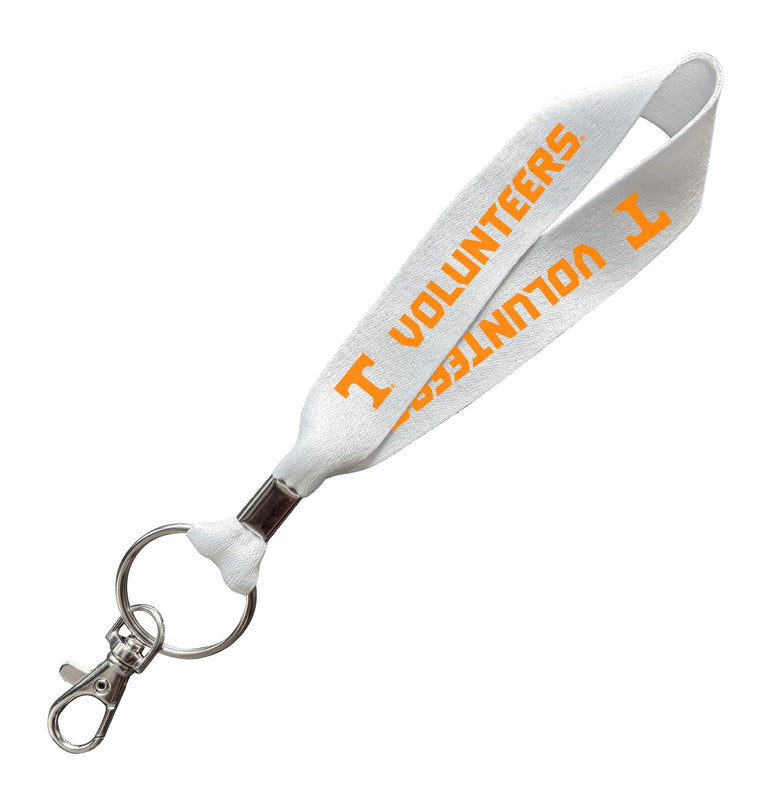 Tennessee Knoxville Volunteers Officially Licensed 6-Inches Long Cloth Keychain Lanyard 