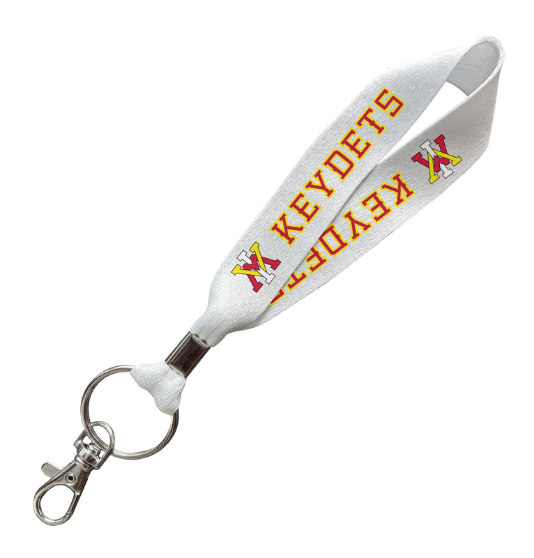 VMI Keydets Officially Licensed 6-Inches Long Cloth Keychain Lanyard 