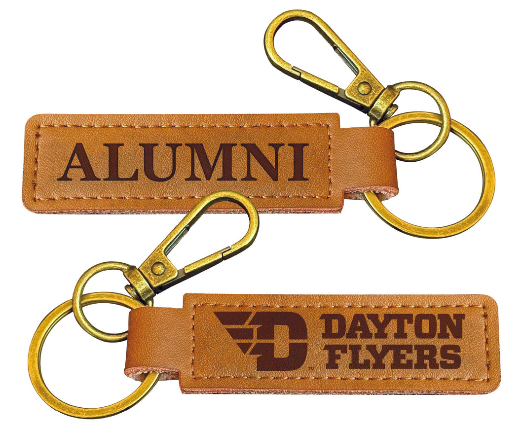 Dayton Flyers College Alumni Leather Keychain – Officially Licensed