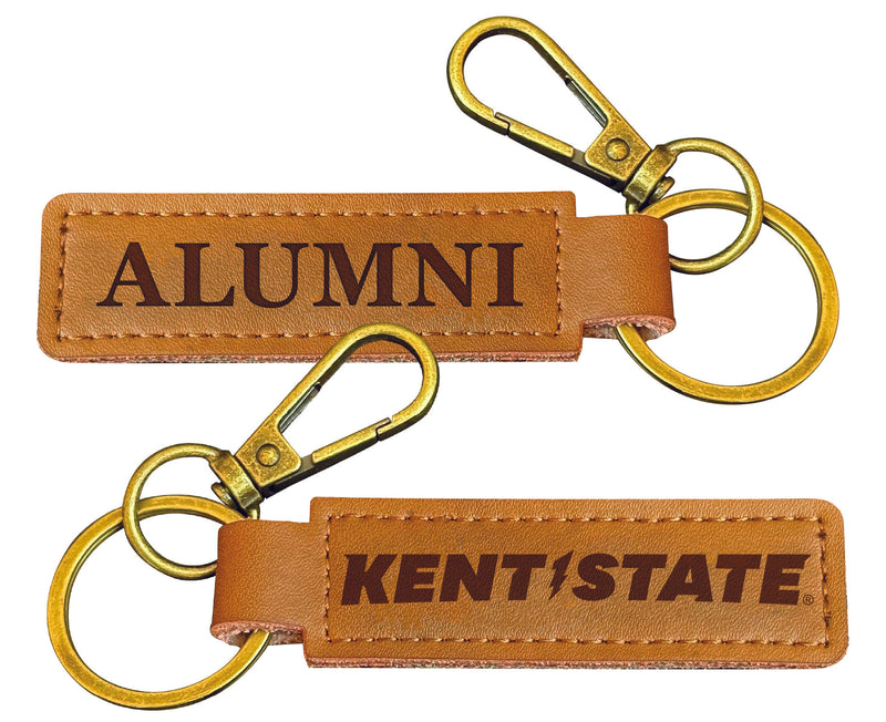 Kent State University College Alumni Leather Keychain – Officially Licensed