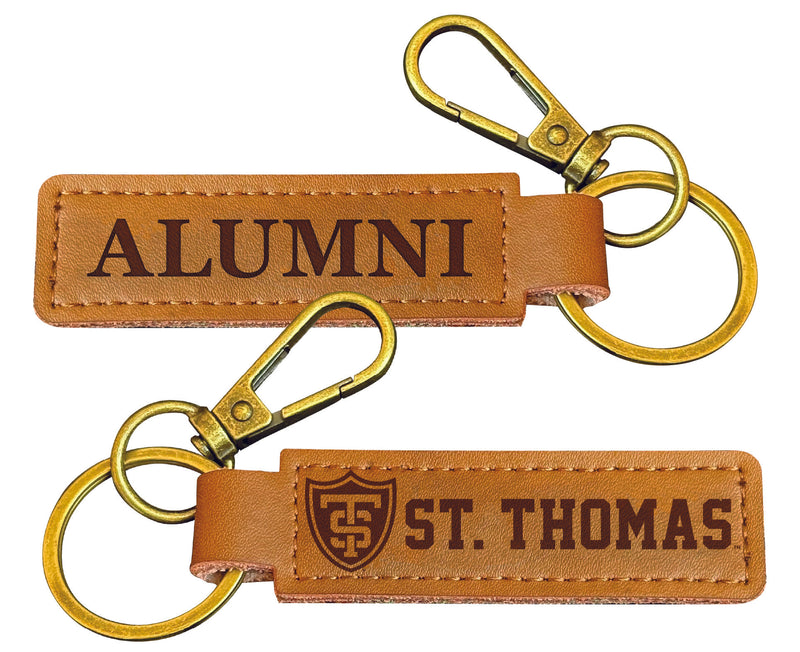 University of St. Thomas College Alumni Leather Keychain – Officially Licensed