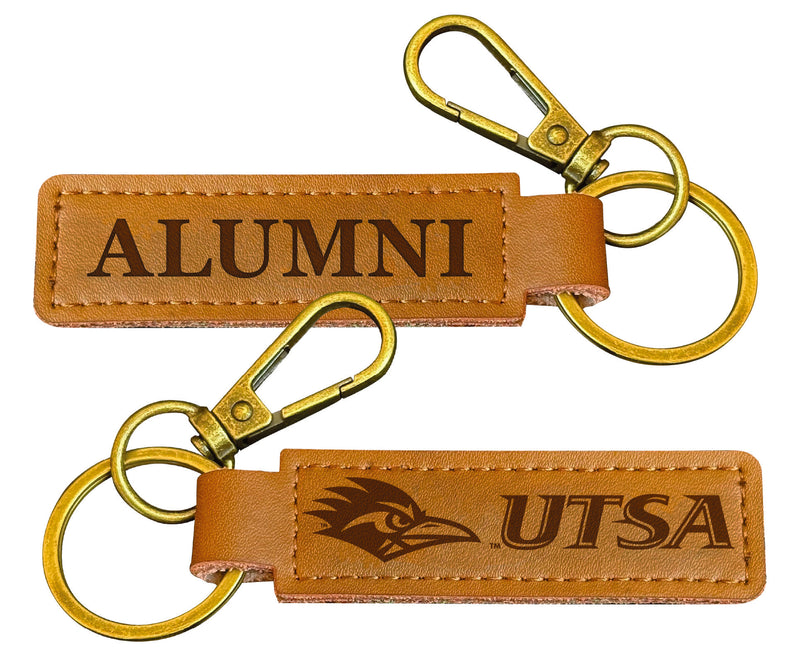UTSA Roadrunners College Alumni Leather Keychain – Officially Licensed