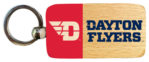 Dayton Flyers 2.5 x 1-Inch Wooden Keychain Officially Licensed Collegiate Product Single