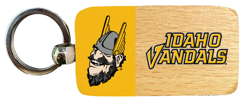 Idaho Vandals 2.5 x 1-Inch Wooden Keychain Officially Licensed Collegiate Product 2-Pack