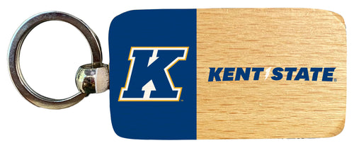 Kent State University 2.5 x 1-Inch Wooden Keychain Officially Licensed Collegiate Product Single