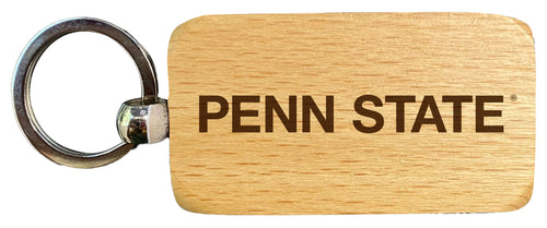 Penn State Nittany Lions 2.5 x 1-Inch Engraved Wooden Keychain Officially Licensed Collegiate Product 2-Pack