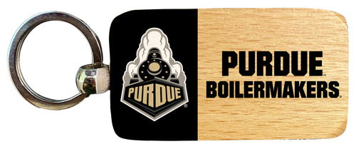 Purdue Boilermakers 2.5 x 1-Inch Wooden Keychain Officially Licensed Collegiate Product Single