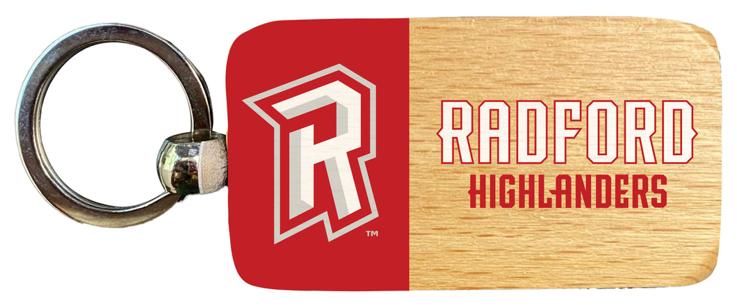 Radford University
Highlanders 2.5 x 1-Inch Wooden Keychain Officially Licensed Collegiate Product 2-Pack