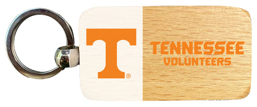 Tennessee Knoxville Volunteers 2.5 x 1-Inch Wooden Keychain Officially Licensed Collegiate Product 2-Pack