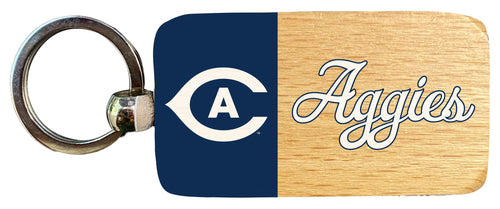 UC Davis Aggies 2.5 x 1-Inch Wooden Keychain Officially Licensed Collegiate Product Single