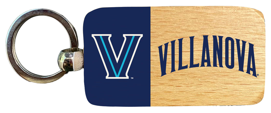 Villanova Wildcats 2.5 x 1-Inch Wooden Keychain Officially Licensed Collegiate Product