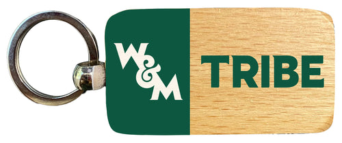 William and Mary 2.5 x 1-Inch Wooden Keychain Officially Licensed Collegiate Product Single