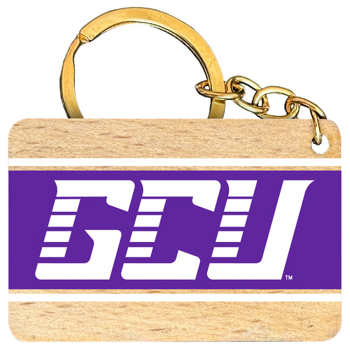 Grand Canyon University Lopes Flat Wood Keychain 1.5