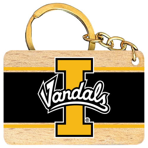 Idaho Vandals Flat Wood Keychain 1.5