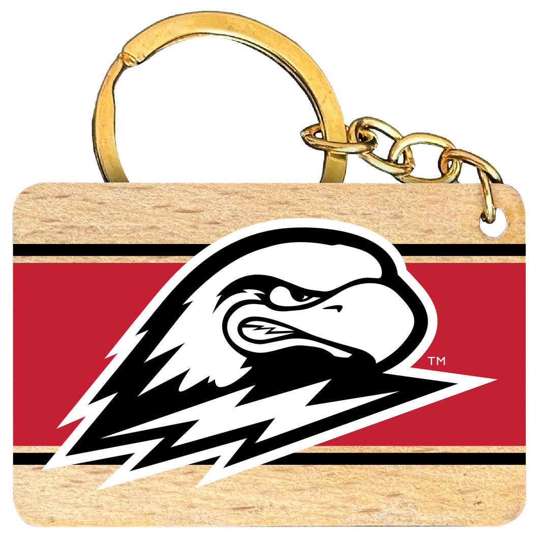Southern Utah University Flat Wood Keychain 1.5