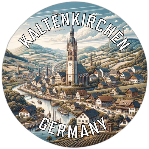 Kaltenkirchen Germany Souvenir Die Cut Flat Magnet 2-Inch