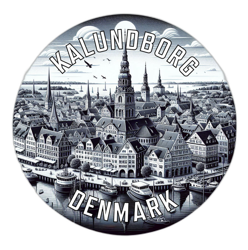 Kalundborg Denmark Souvenir Vinyl Decal Sticker 2-Inch