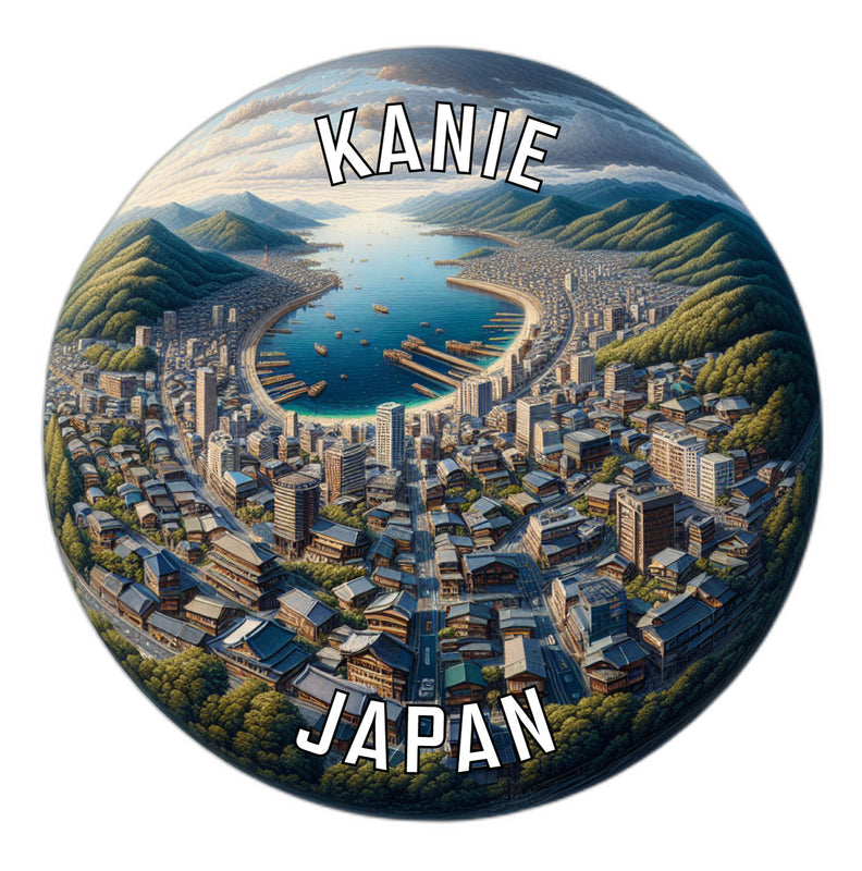 Kanie Japan Souvenir Vinyl Decal Sticker 2-Inch