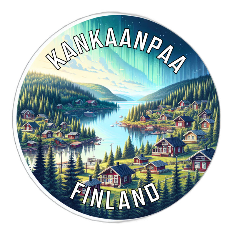 Kankaanpaa Finland Souvenir Die Cut Flat Magnet 2-Inch