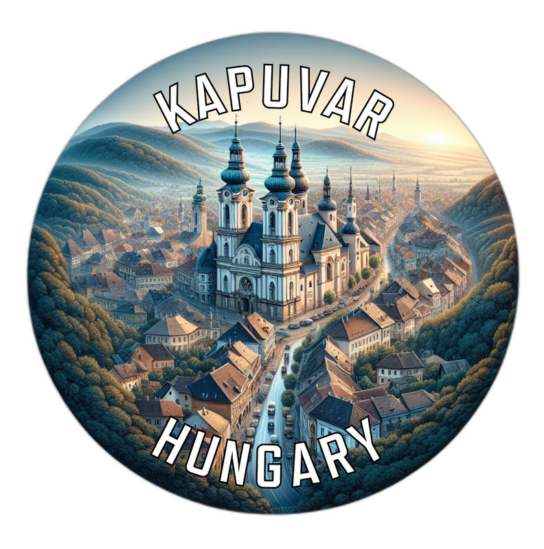 Kapuvar Hungary Souvenir Vinyl Decal Sticker 2-Inch