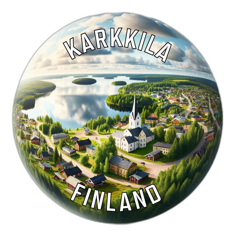 Karkkila Finland Souvenir Vinyl Decal Sticker 2-Inch