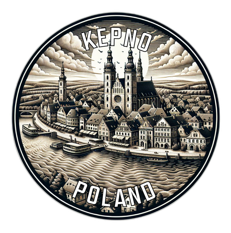 Kepno Poland Souvenir Vinyl Decal Sticker 6-Inch