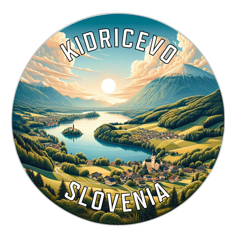 Kidricevo Slovenia Souvenir Die Cut Flat Magnet 2-Inch