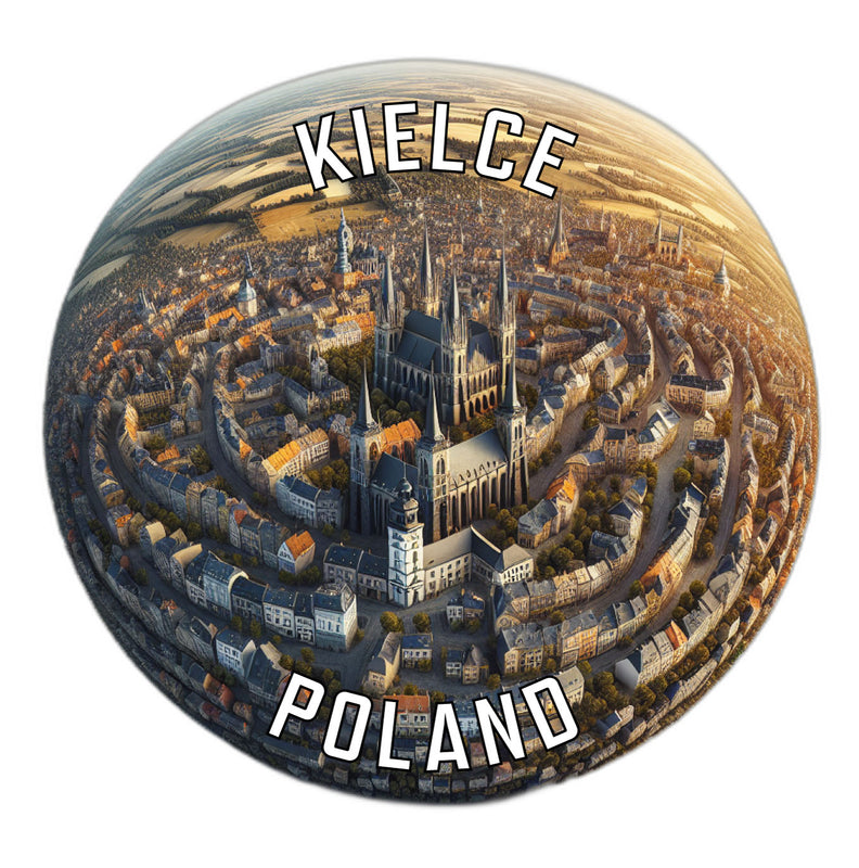 Kielce Poland Souvenir Vinyl Decal Sticker 6-Inch