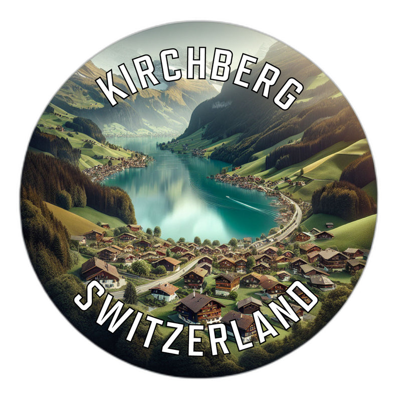 Kirchberg Switzerland Souvenir Vinyl Decal Sticker 2-Inch