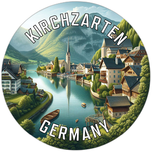 Kirchzarten Germany Souvenir Die Cut Flat Magnet 6-Inch