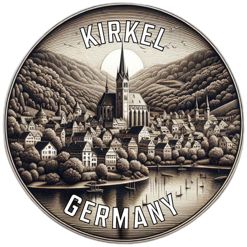 Kirkel Germany Souvenir Die Cut Flat Magnet 2-Inch