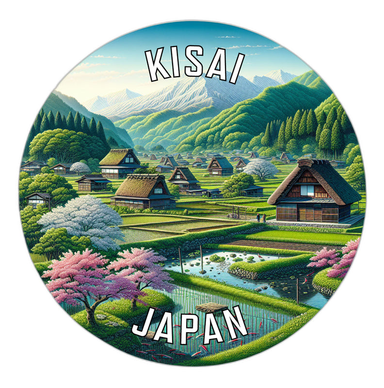 Kisai Japan Souvenir Vinyl Decal Sticker 6-Inch