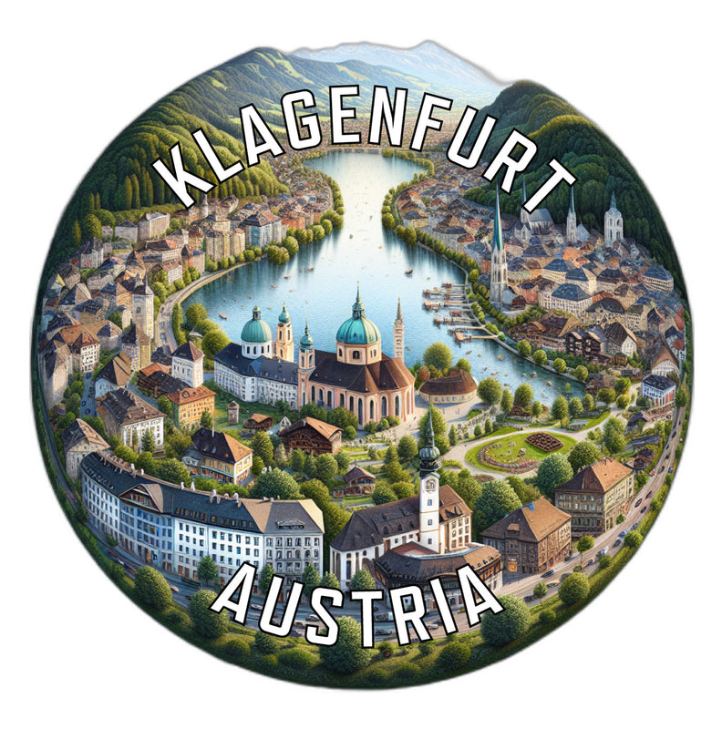Klagenfurt Austria Souvenir Vinyl Decal Sticker 6-Inch