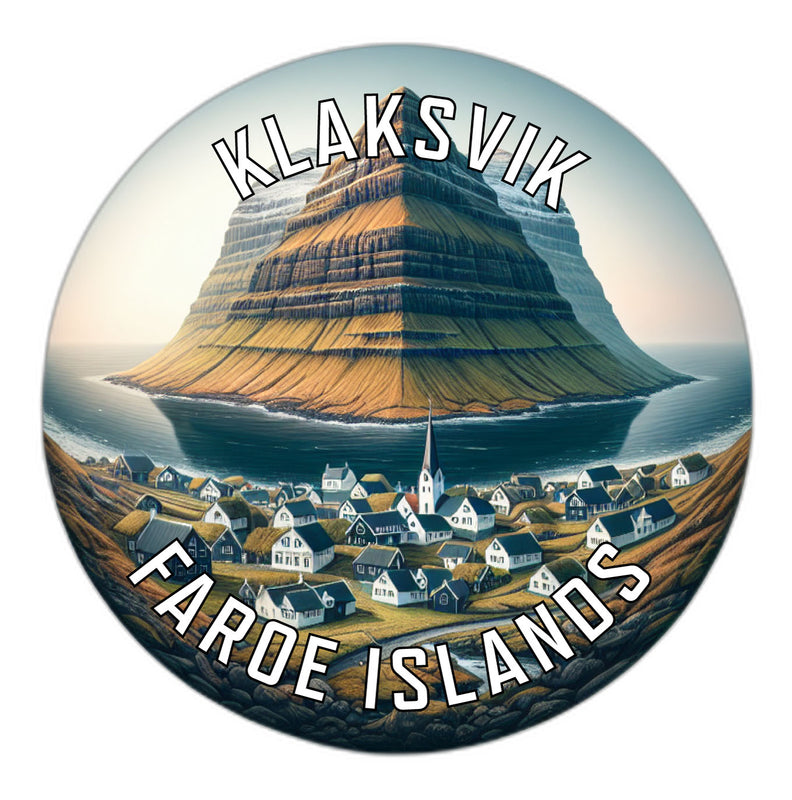 Klaksvik Faroe Islands Souvenir Vinyl Decal Sticker 2-Inch