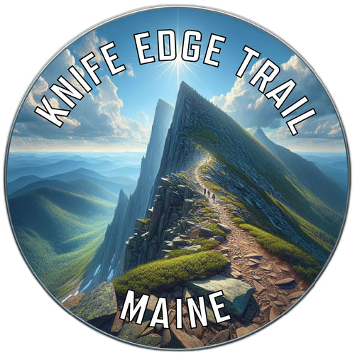 Knife Edge Trail Souvenir Die Cut Flat Magnet 2-Inch