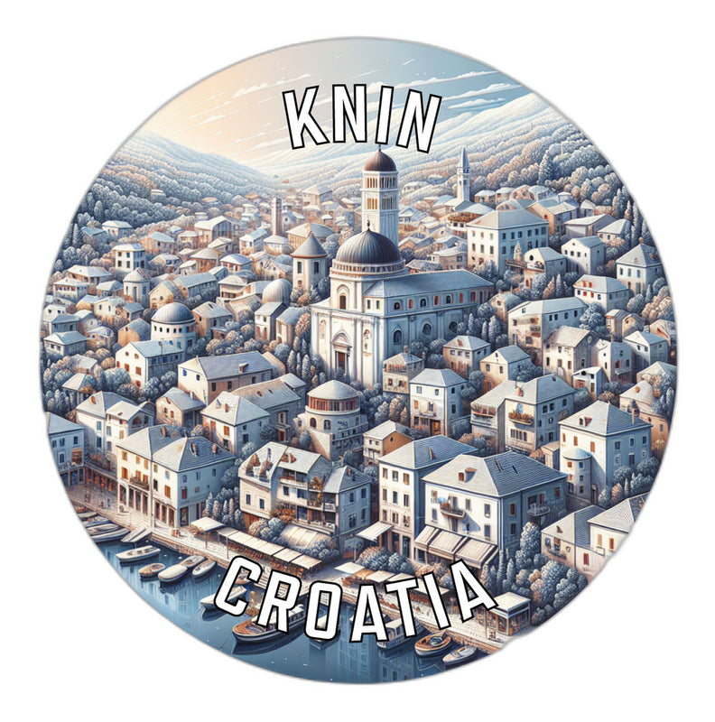 Knin Croatia Souvenir Vinyl Decal Sticker 6-Inch