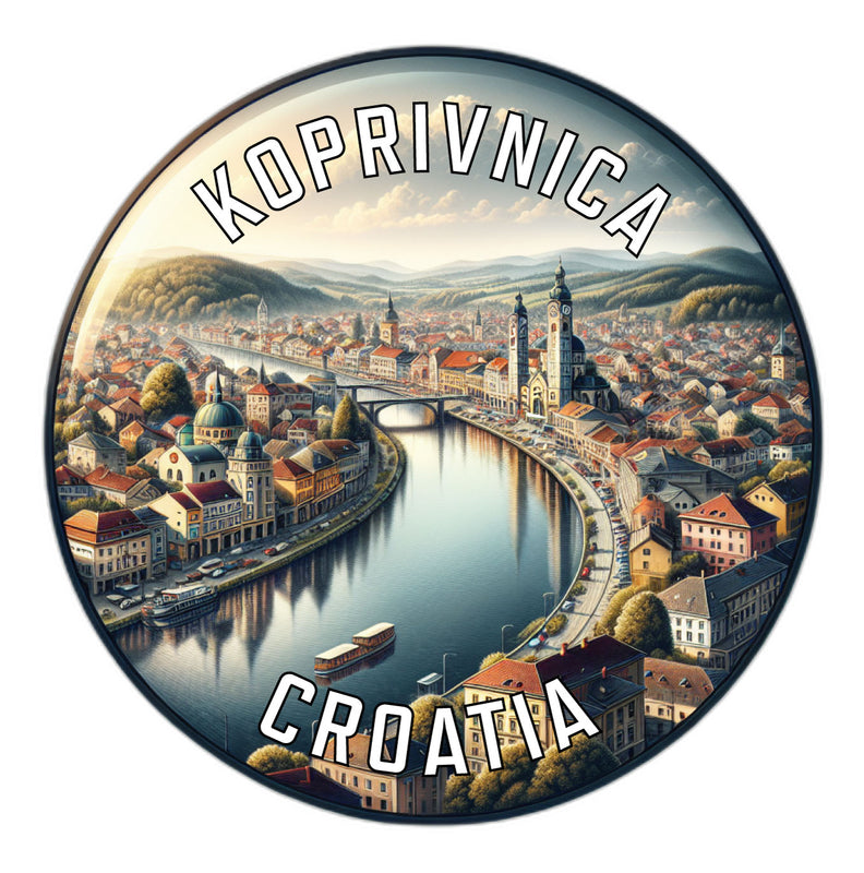 Koprivnica Croatia Souvenir Vinyl Decal Sticker 2-Inch
