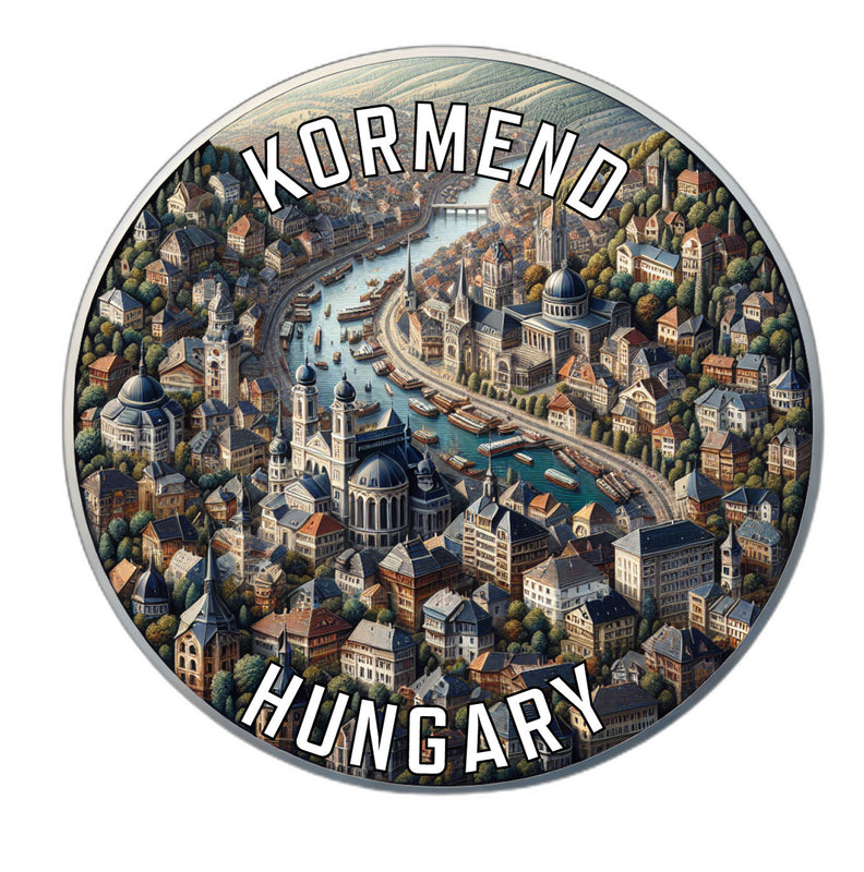 Kormend Hungary Souvenir Die Cut Flat Magnet 2-Inch