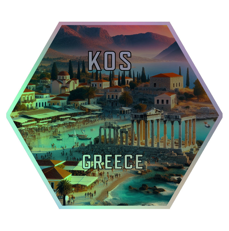 Kos Greece Souvenir Vinyl Decal Sticker 4-Inch