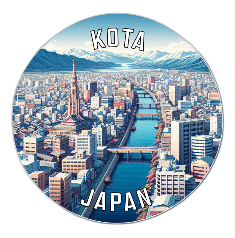 Kota Japan Souvenir Vinyl Decal Sticker 6-Inch