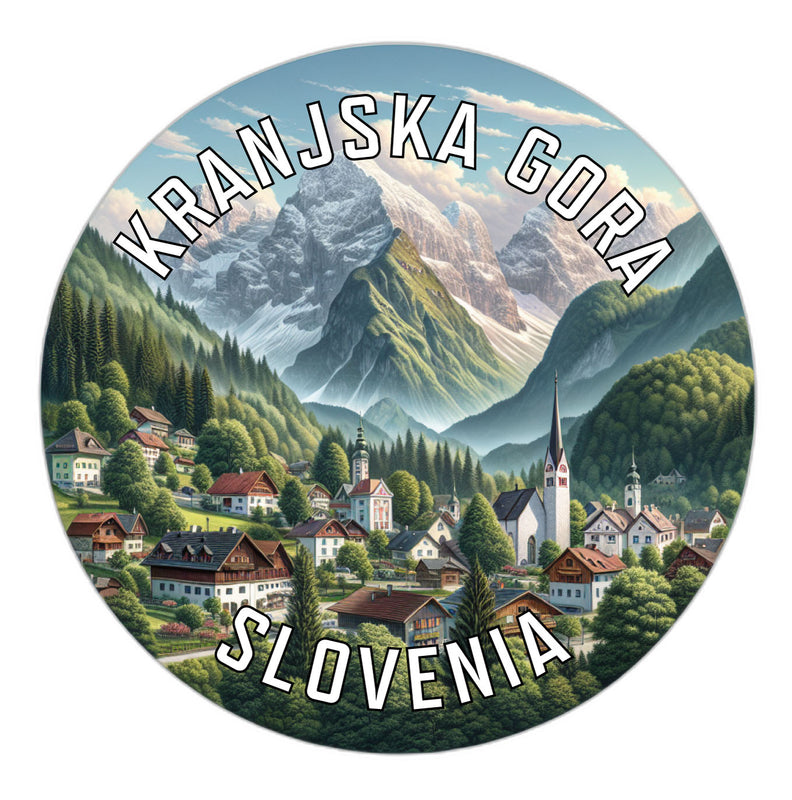 Kranjska Gora Slovenia Souvenir Vinyl Decal Sticker 3-Inch