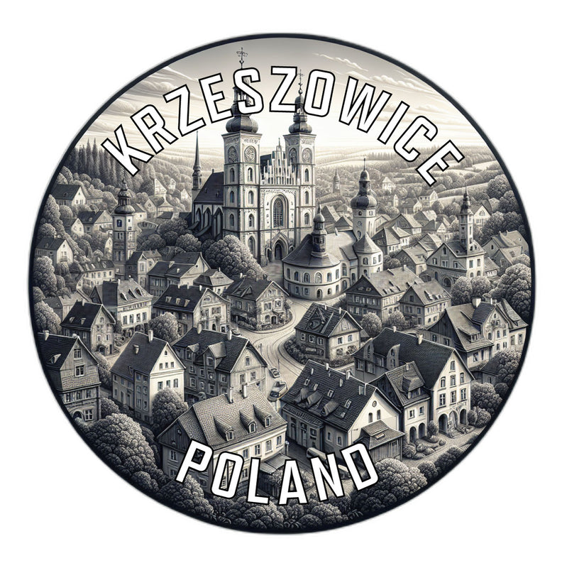 Krzeszowice Poland Souvenir Vinyl Decal Sticker 6-Inch