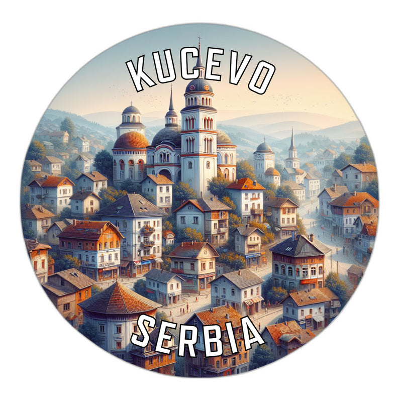 Kucevo Serbia Souvenir Vinyl Decal Sticker 2-Inch