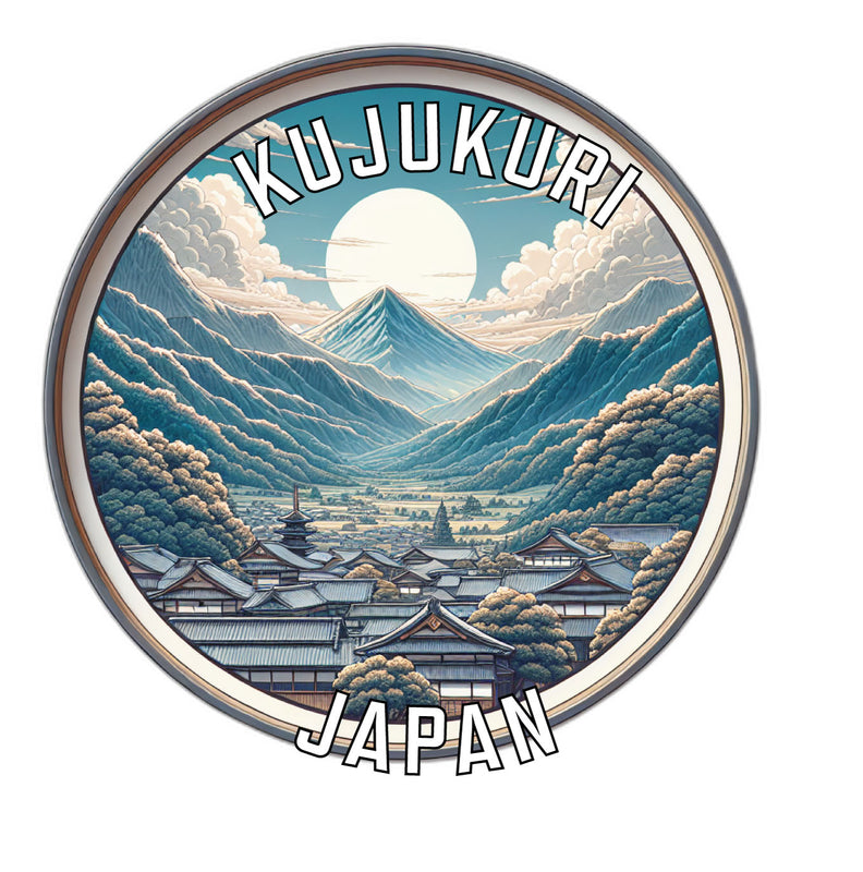 Kujukuri Japan Souvenir Vinyl Decal Sticker 3-Inch