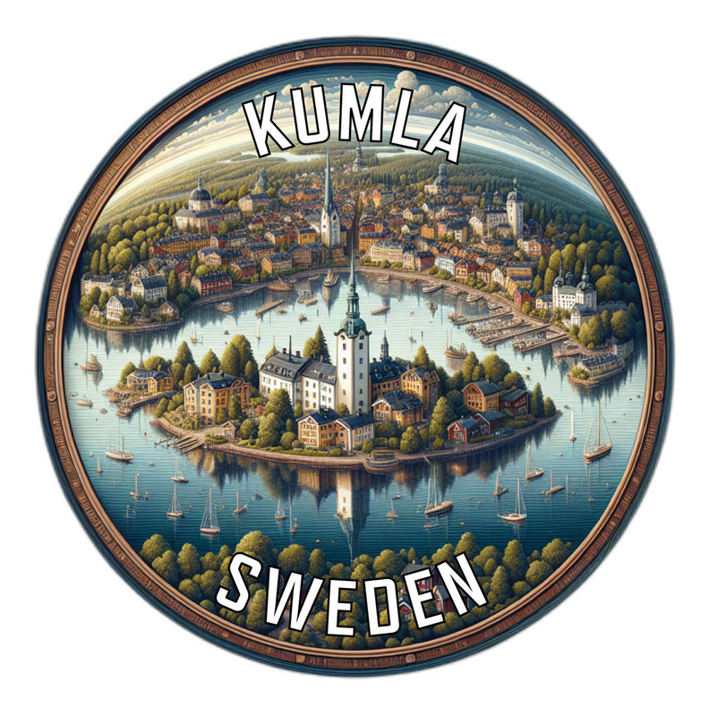 Kumla Sweden Souvenir Vinyl Decal Sticker 3-Inch