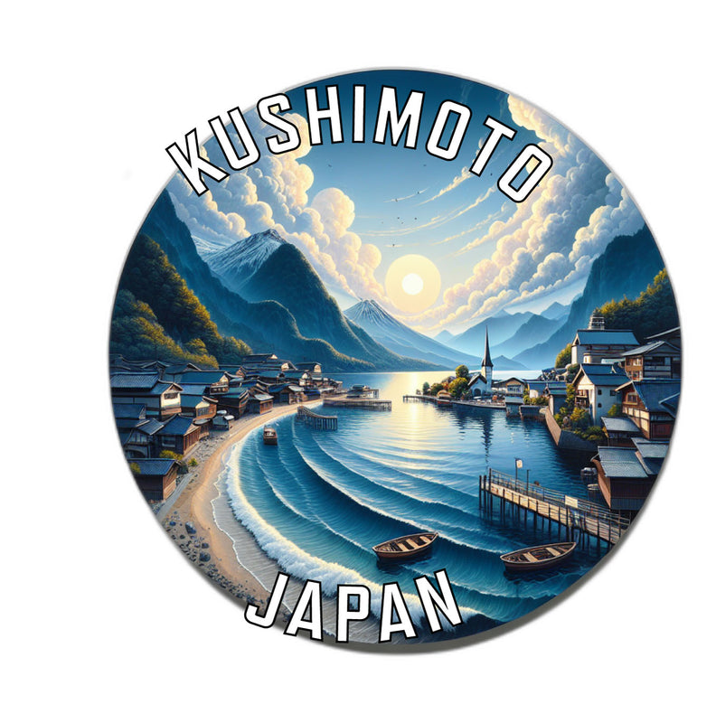 Kushimoto Japan Souvenir Vinyl Decal Sticker 2-Inch