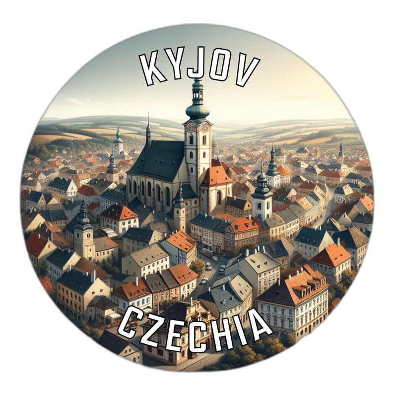 Kyjov Czechia Souvenir Vinyl Decal Sticker 2-Inch