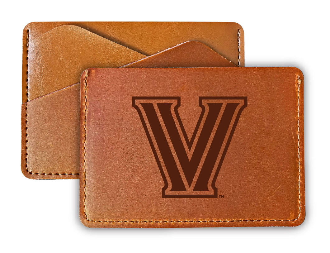 Villanova Wildcats Leather Card Holder Wallet Officially Licensed Collegiate Product 