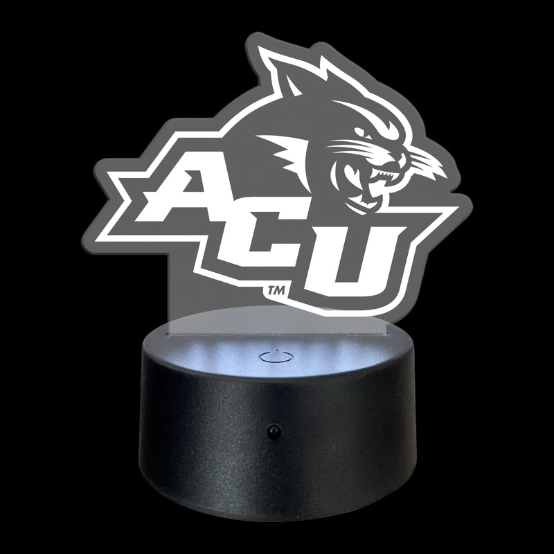 Abilene Christian University Acrylic LED Light Laser Cut with Remote and USB Plug in