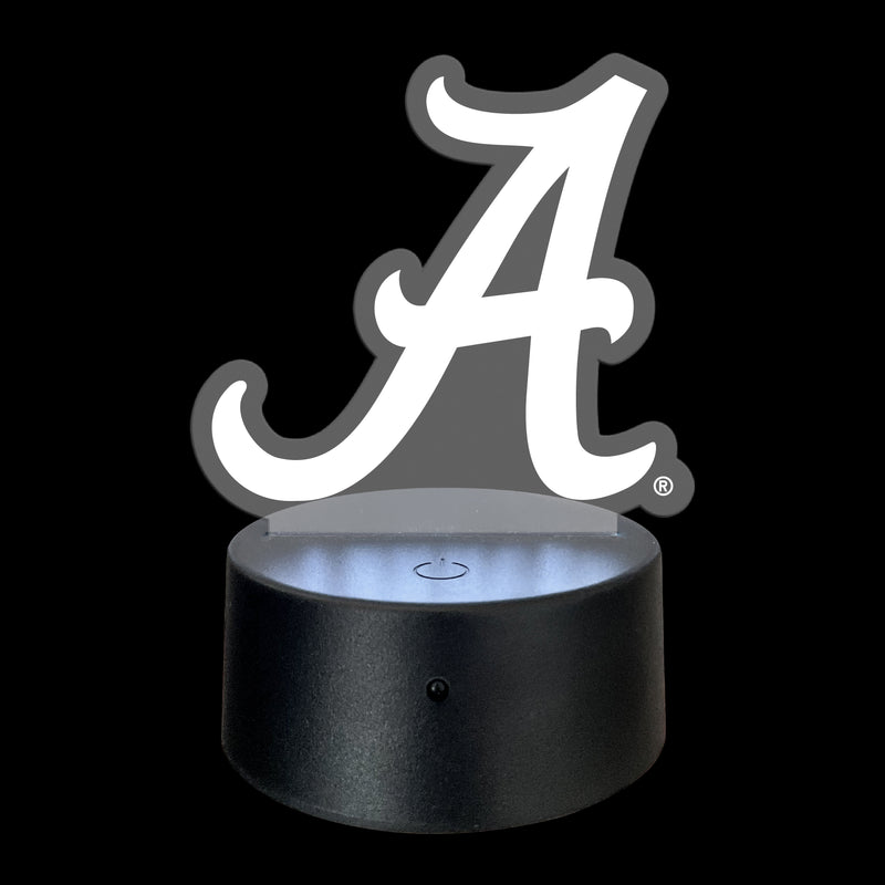 Alabama Crimson Tide Acrylic LED Light Laser Cut with Remote and USB Plug in